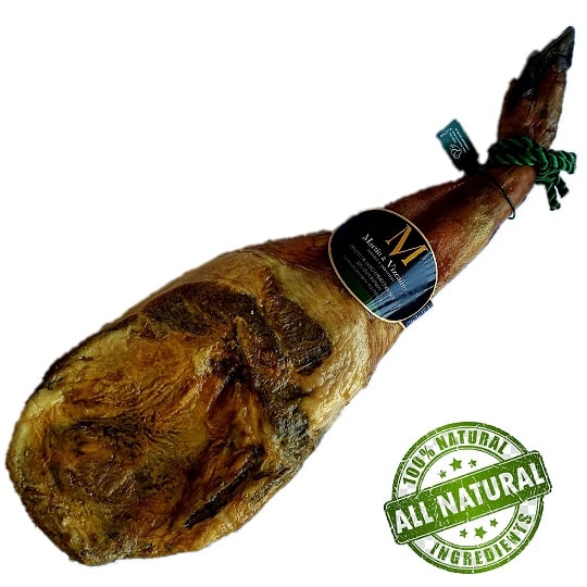 Spitzenqualität: Iberico Pata Negra Schinkenkeule.