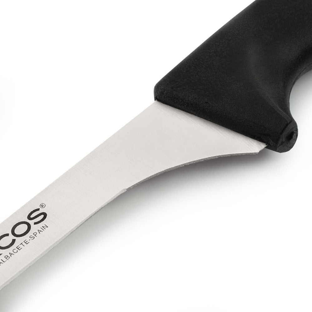 Ergonomischer Griff des professionellen Schinkenmessers von Arcos für sicheren Halt